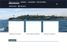 Tablet Screenshot of estambul.net